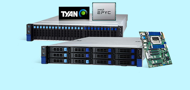 Новые процессоры AMD EPYC™ серии 7002 от компании TYAN обеспечивают повышение производительности для HPC и серверов хранения